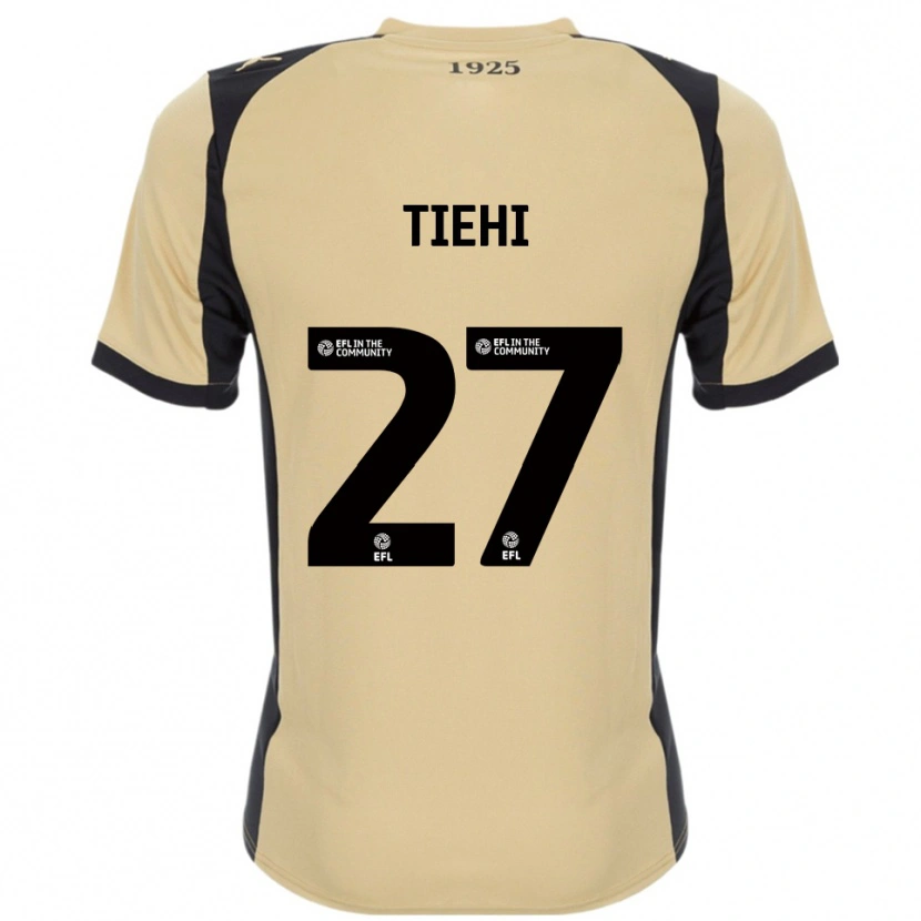Danxen Women Christ Tiehi #27 Gold Black Away Jersey 2025/26 T-Shirt