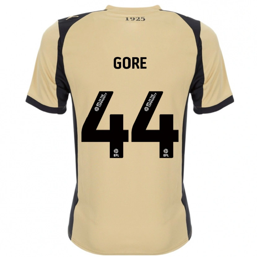Danxen Women Daniel Gore #44 Gold Black Away Jersey 2025/26 T-Shirt