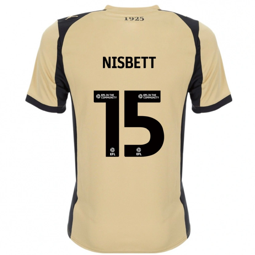 Danxen Women Kanye Nisbett #15 Gold Black Away Jersey 2025/26 T-Shirt