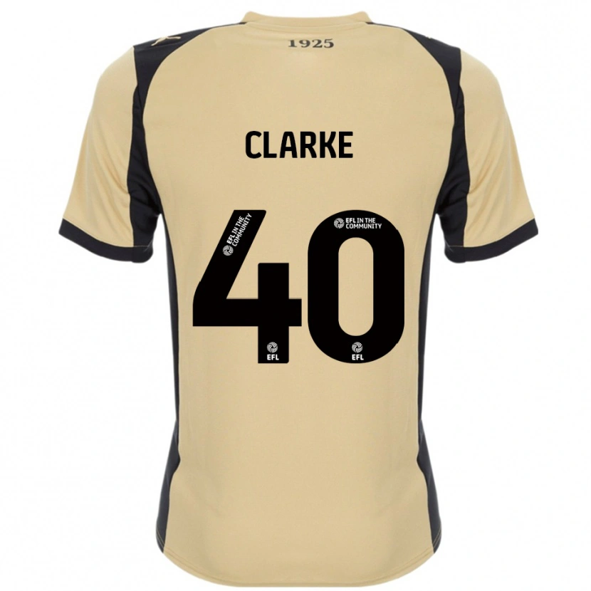 Danxen Women Lewis Clarke #40 Gold Black Away Jersey 2025/26 T-Shirt