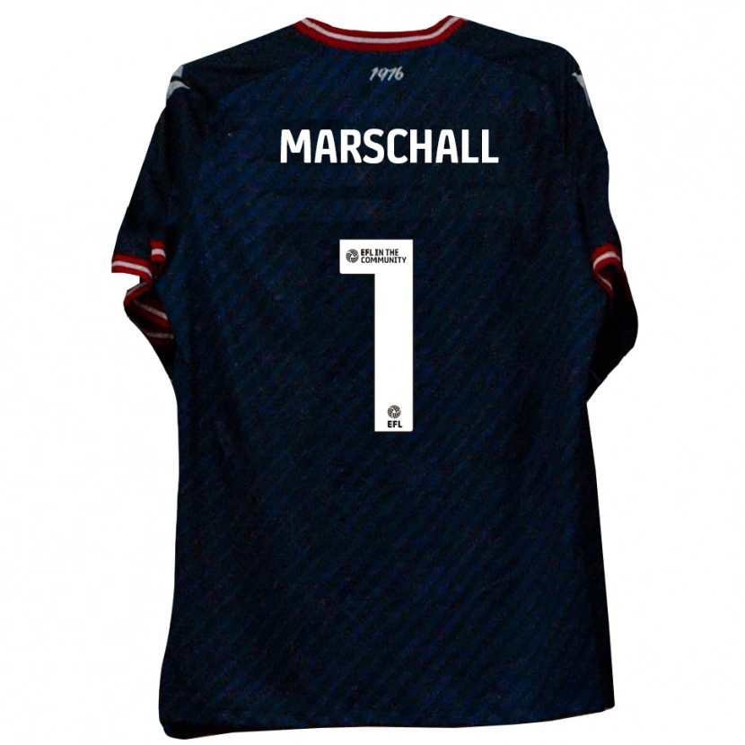 Danxen Women Filip Marschall #1 Navy Red Away Jersey 2025/26 T-Shirt