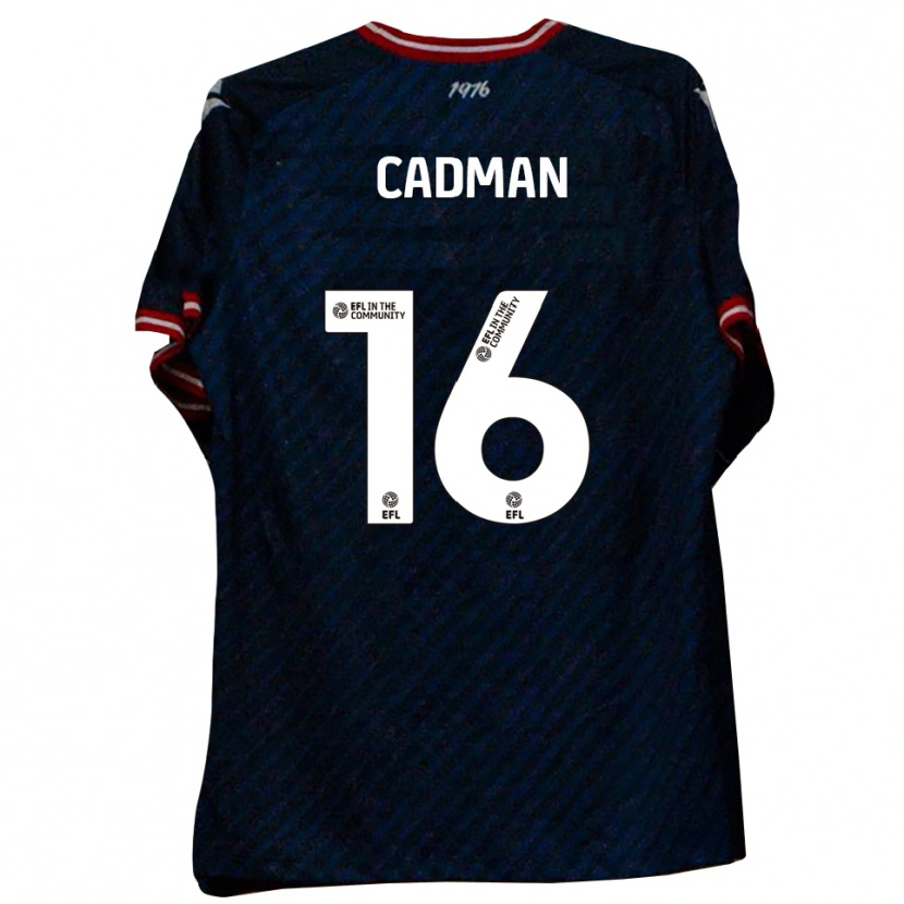 Danxen Women Taye Cadman #16 Navy Red Away Jersey 2025/26 T-Shirt