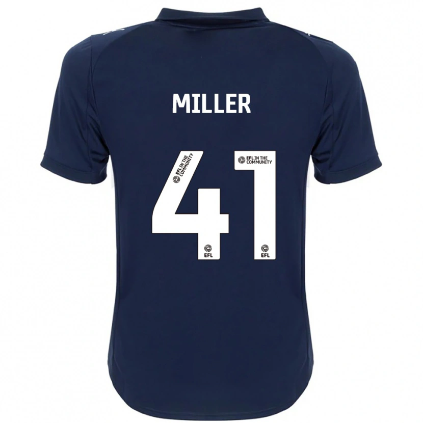 Danxen Women K'marni Miller #41 Navy White Away Jersey 2025/26 T-Shirt