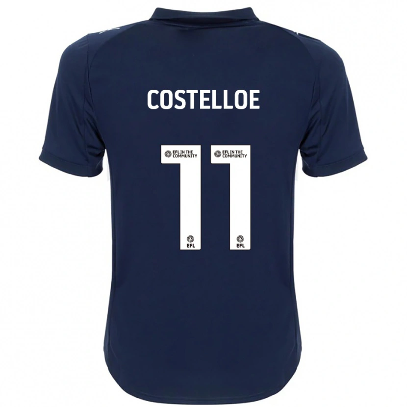 Danxen Women Dara Costelloe #11 Navy White Away Jersey 2025/26 T-Shirt
