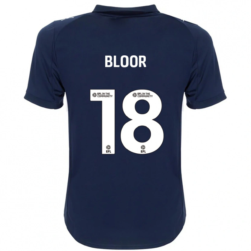 Danxen Women Chelsea Bloor #18 Navy White Away Jersey 2025/26 T-Shirt