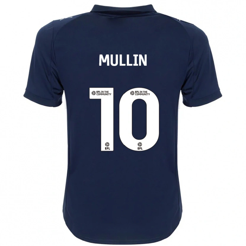Danxen Women Paul Mullin #10 Navy White Away Jersey 2025/26 T-Shirt