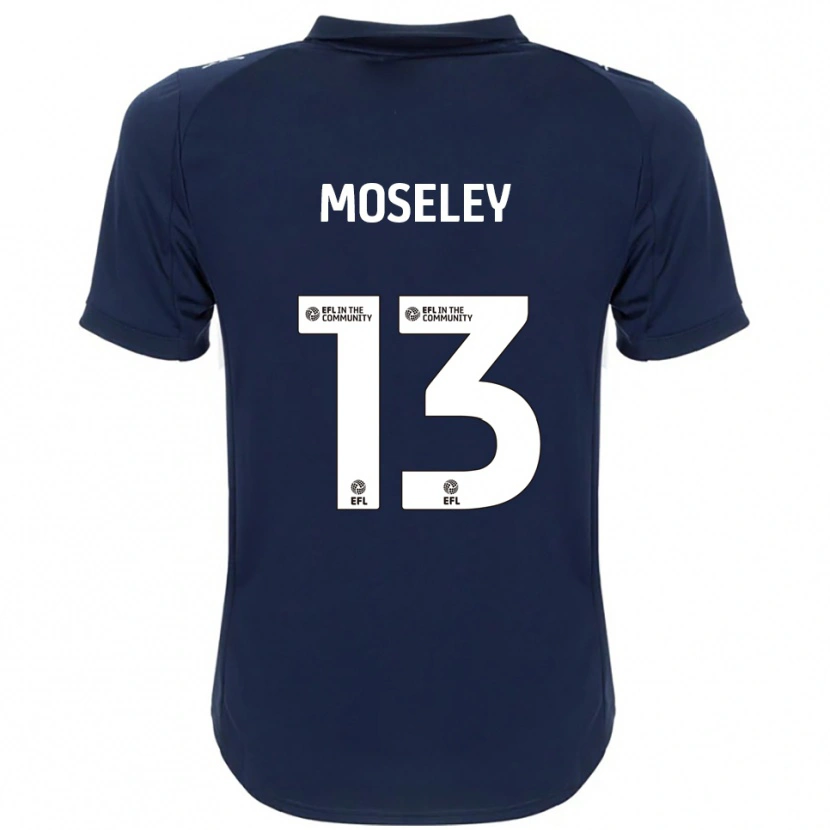 Danxen Women Faye Moseley #13 Navy White Away Jersey 2025/26 T-Shirt