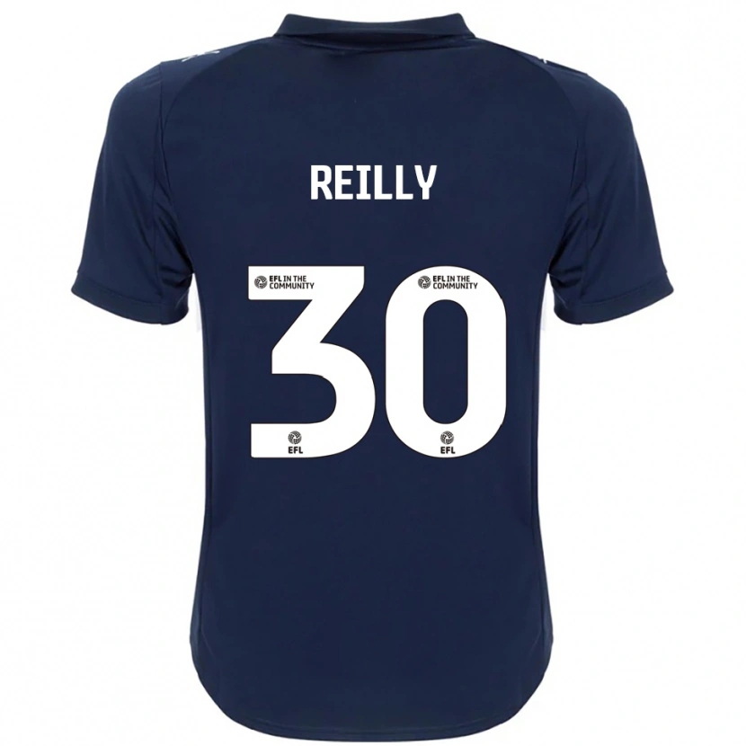 Danxen Women Jack Reilly #30 Navy White Away Jersey 2025/26 T-Shirt