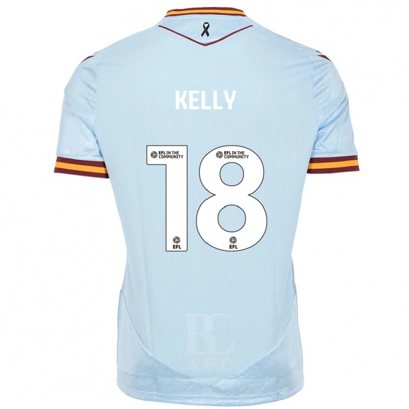 Danxen Women Ciaran Kelly #18 Sky Blue Away Jersey 2025/26 T-Shirt