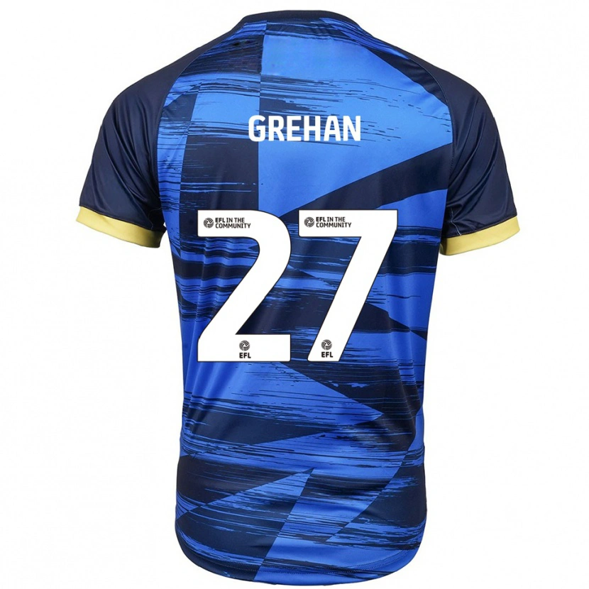 Danxen Women Seán Grehan #27 Blue Navy Away Jersey 2025/26 T-Shirt