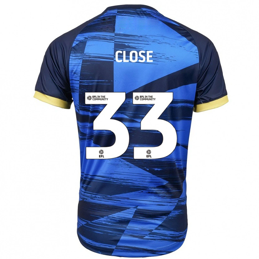 Danxen Women Ben Close #33 Blue Navy Away Jersey 2025/26 T-Shirt