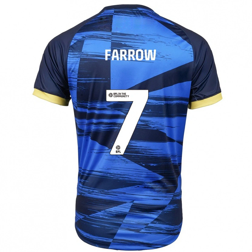 Danxen Women Lucy Farrow #7 Blue Navy Away Jersey 2025/26 T-Shirt