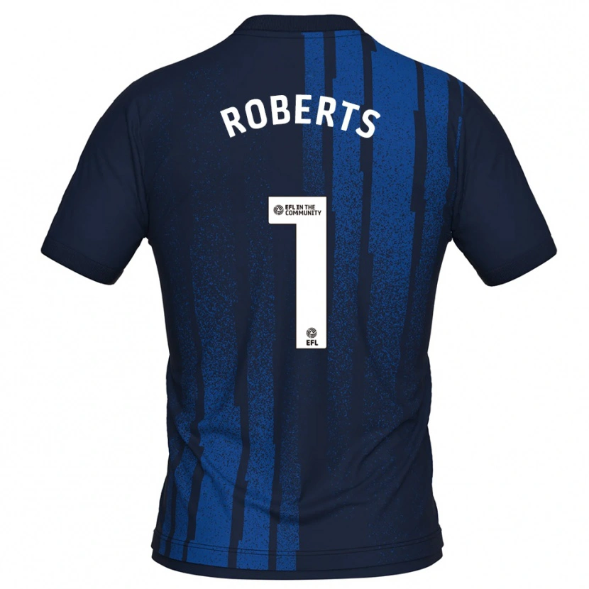 Danxen Women Liam Roberts #1 Navy White Away Jersey 2025/26 T-Shirt
