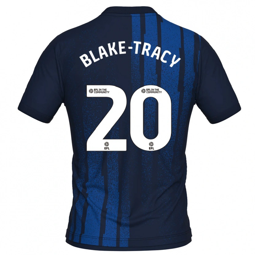 Danxen Women Frazer Blake-Tracy #20 Navy White Away Jersey 2025/26 T-Shirt