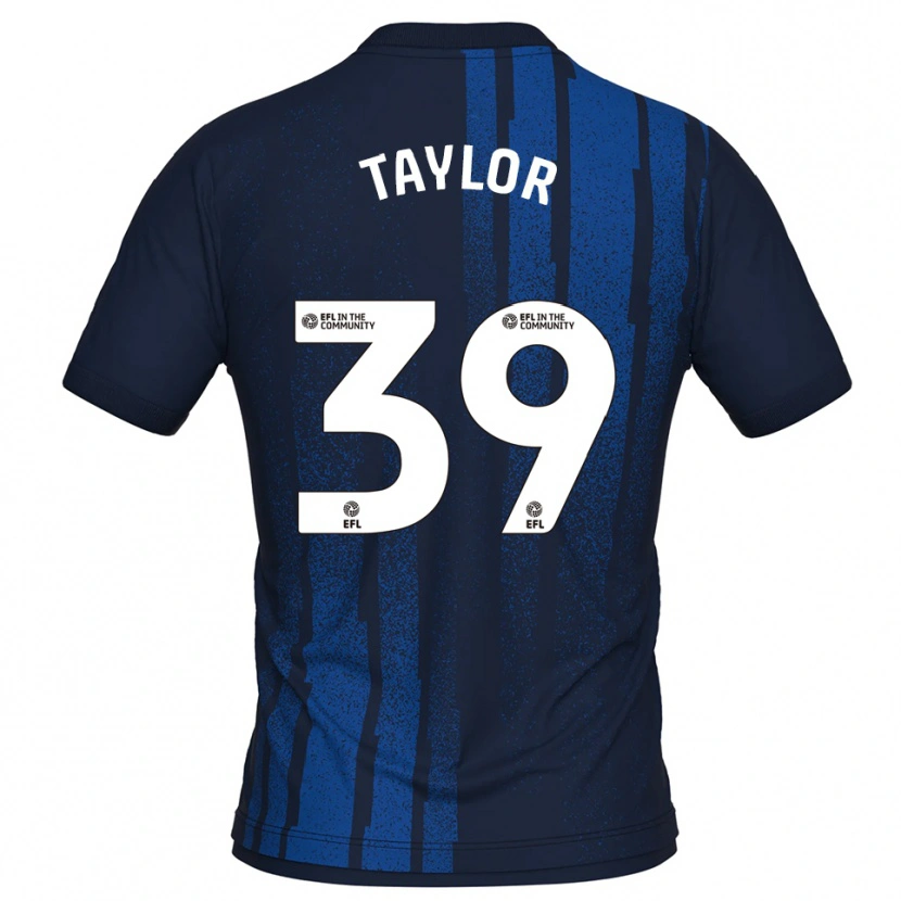 Danxen Women Oliver Taylor #39 Navy White Away Jersey 2025/26 T-Shirt