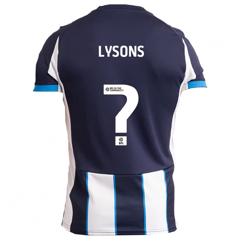 Danxen Women Emma Lysons #0 White Navy Away Jersey 2025/26 T-Shirt