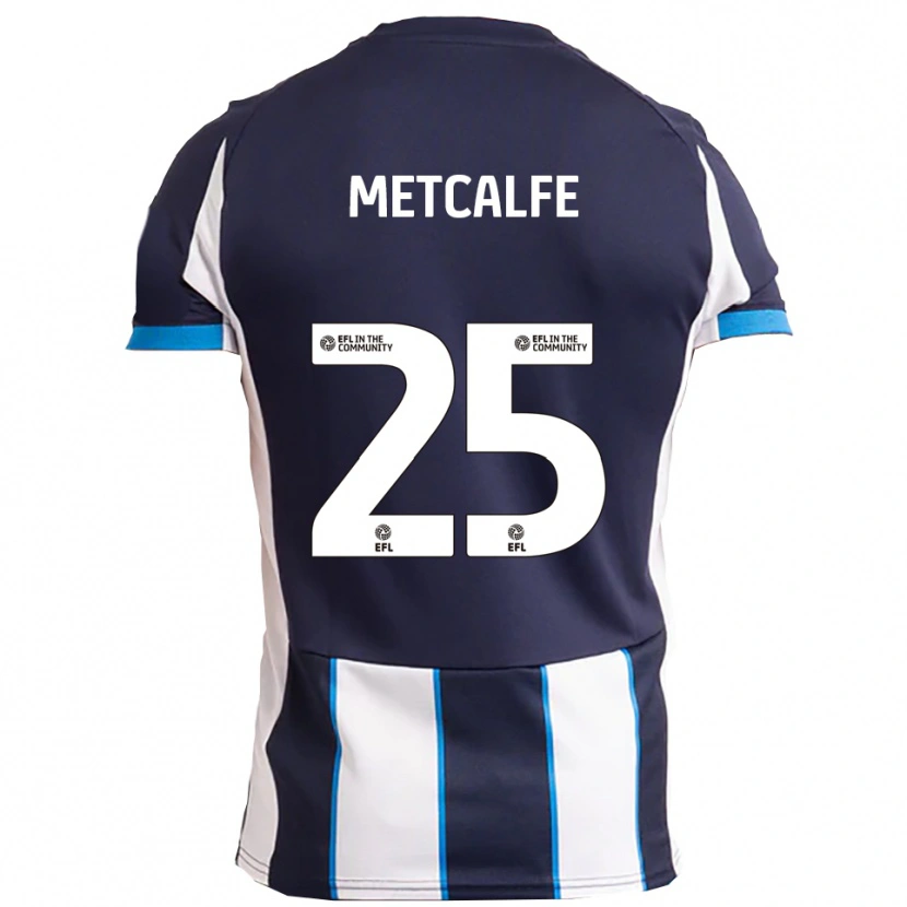 Danxen Women Max Metcalfe #25 White Navy Away Jersey 2025/26 T-Shirt