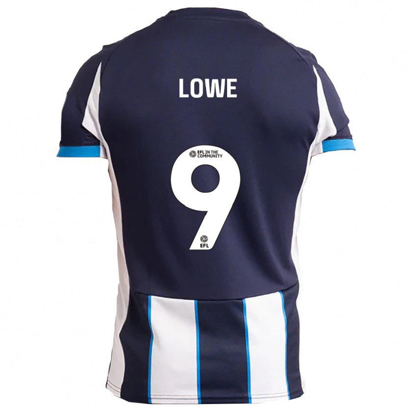 Danxen Women Nathan Lowe #9 White Navy Away Jersey 2025/26 T-Shirt