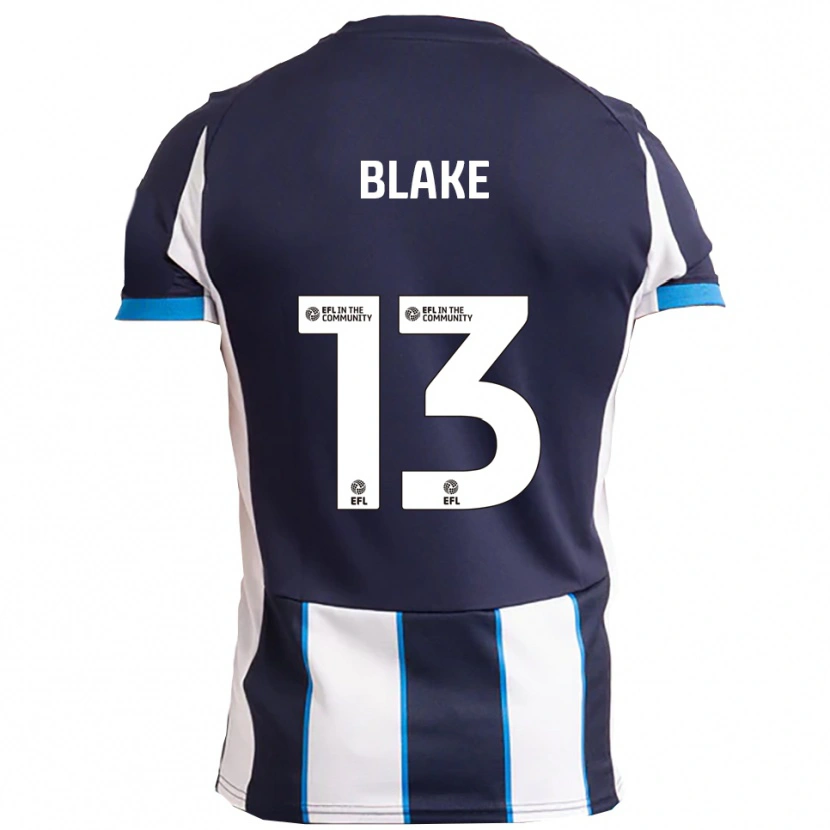 Danxen Women Billy Blake #13 White Navy Away Jersey 2025/26 T-Shirt