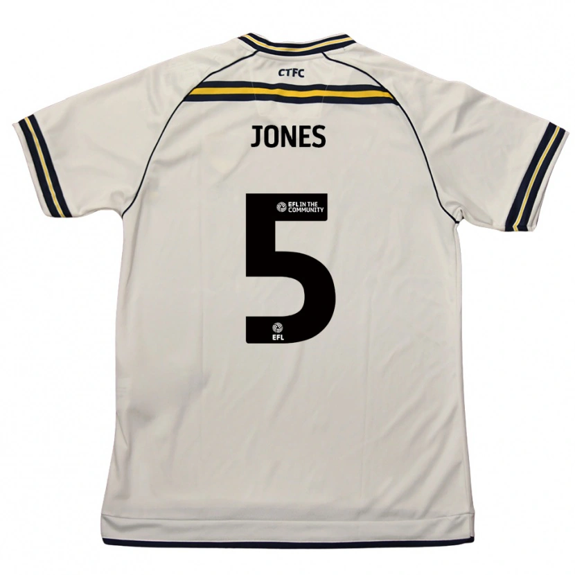 Danxen Women Courtney Jones #5 White Navy Away Jersey 2025/26 T-Shirt