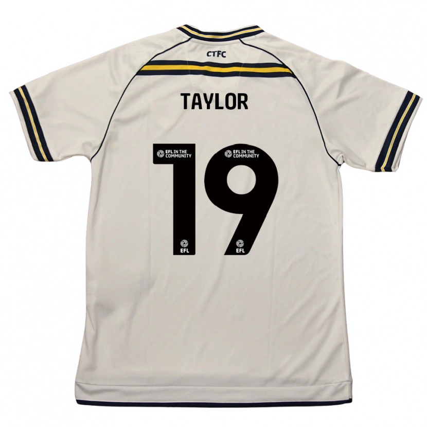 Danxen Women Jessie Taylor #19 White Navy Away Jersey 2025/26 T-Shirt