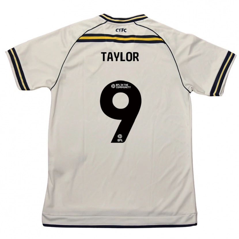 Danxen Women Matty Taylor #9 White Navy Away Jersey 2025/26 T-Shirt