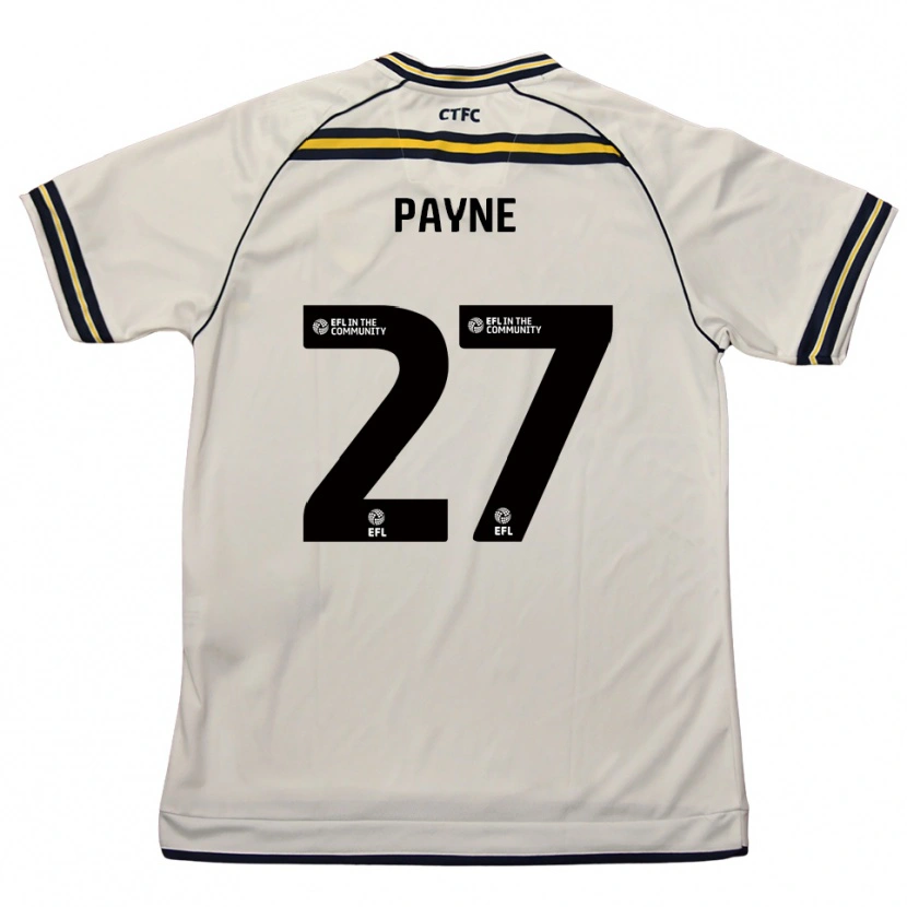 Danxen Women Lewis Payne #27 White Navy Away Jersey 2025/26 T-Shirt