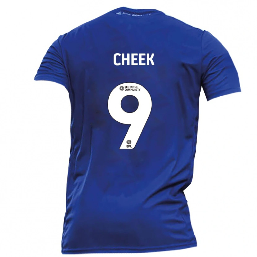 Danxen Women Michael Cheek #9 Blue White Away Jersey 2025/26 T-Shirt