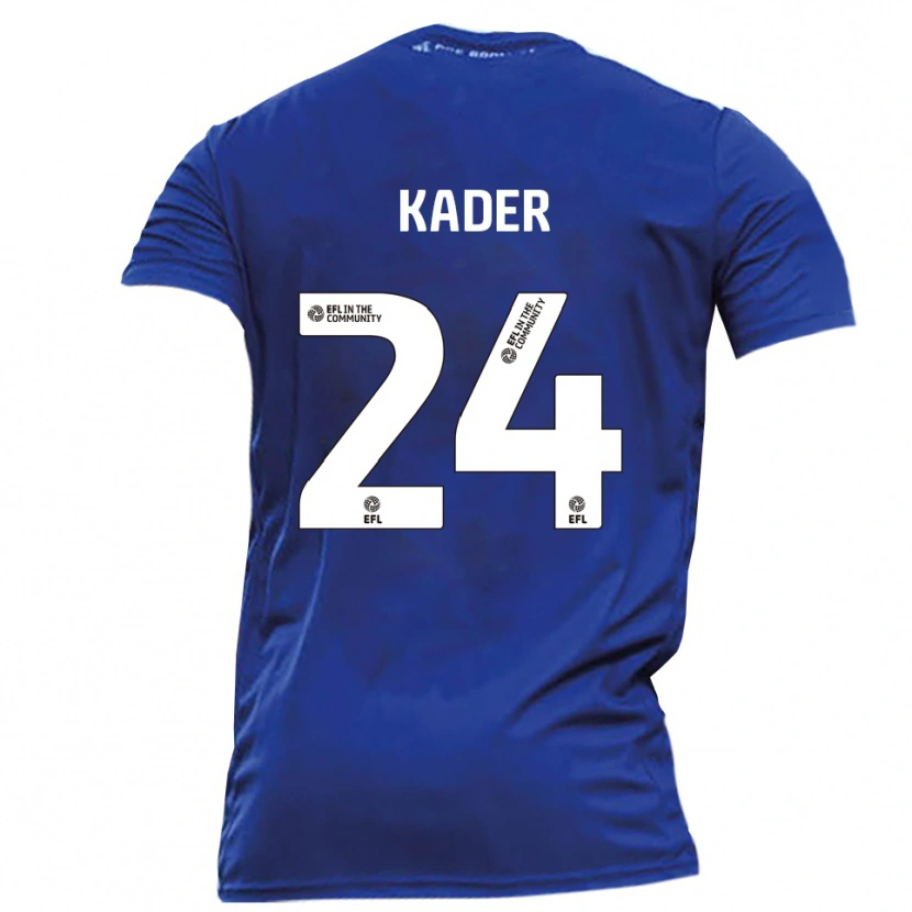 Danxen Women Soul Kader #24 Blue White Away Jersey 2025/26 T-Shirt