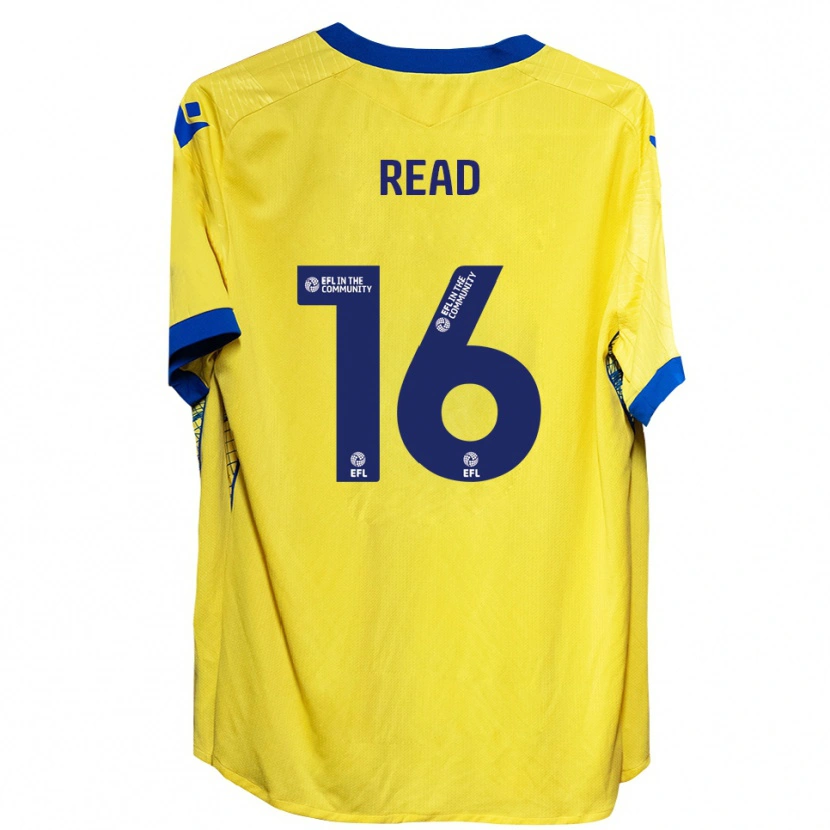 Danxen Women Arthur Read #16 Yellow Blue Away Jersey 2025/26 T-Shirt