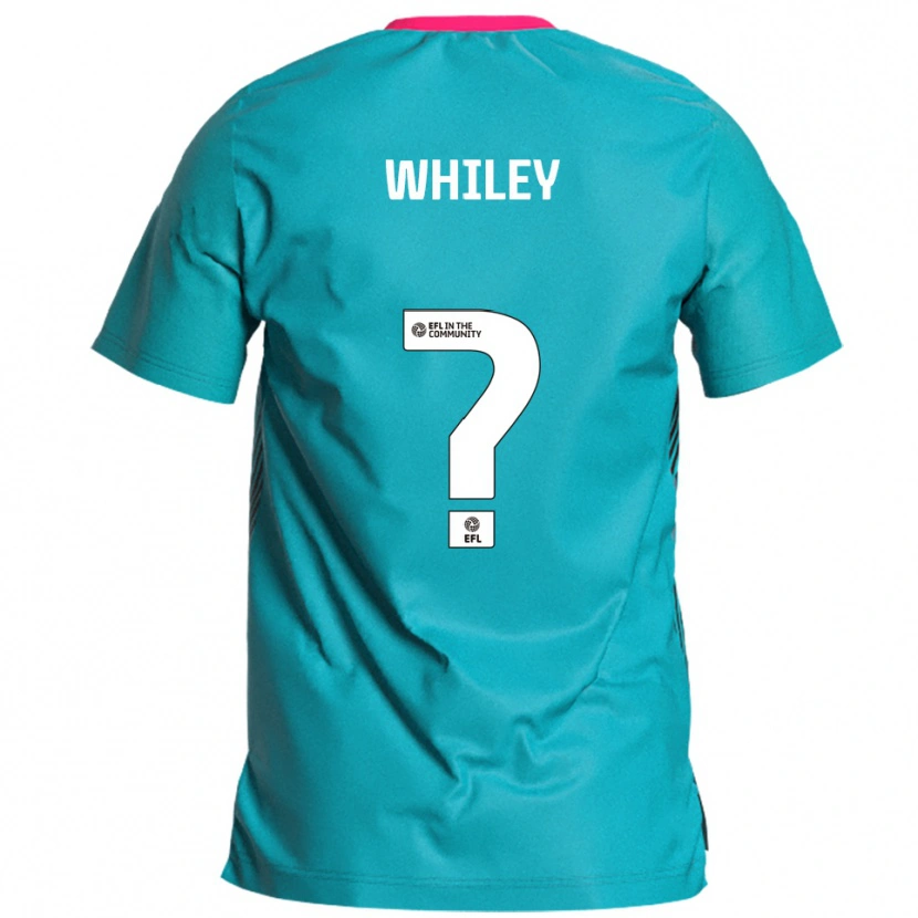 Danxen Women Kate Whiley #0 Sky Blue Pink Away Jersey 2025/26 T-Shirt