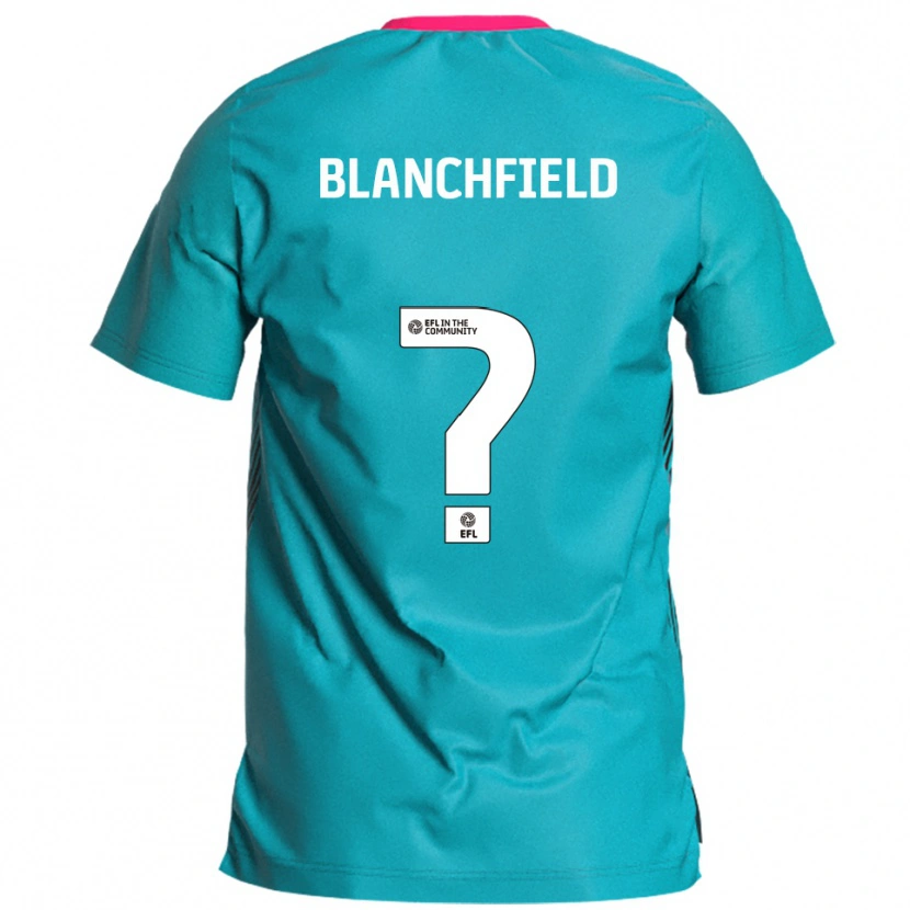 Danxen Women Olivia Blanchfield #0 Sky Blue Pink Away Jersey 2025/26 T-Shirt