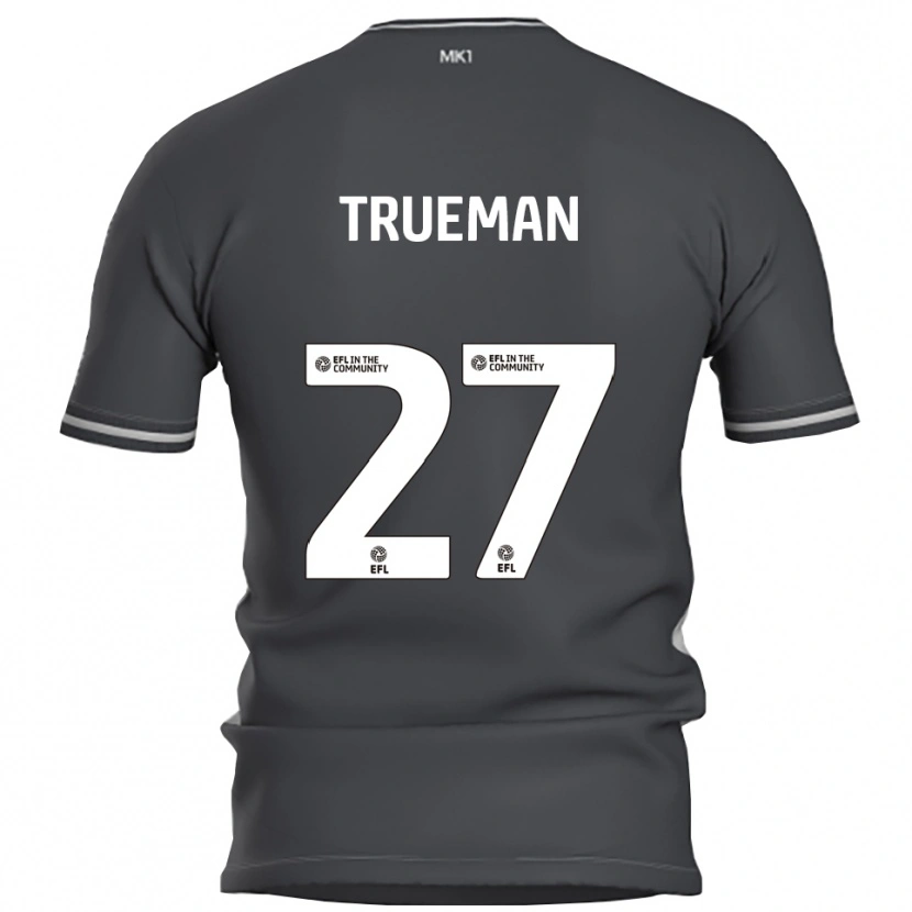 Danxen Women Connal Trueman #27 Gray Silver Away Jersey 2025/26 T-Shirt