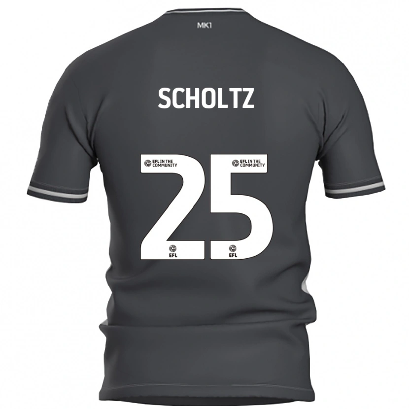 Danxen Women Phoenix Scholtz #25 Gray Silver Away Jersey 2025/26 T-Shirt