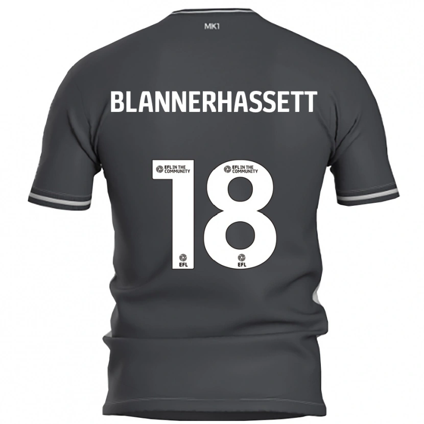 Danxen Women Tommy Blannerhassett #18 Gray Silver Away Jersey 2025/26 T-Shirt