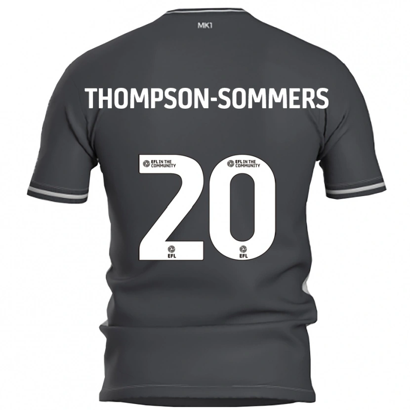 Danxen Women Kane Thompson-Sommers #20 Gray Silver Away Jersey 2025/26 T-Shirt