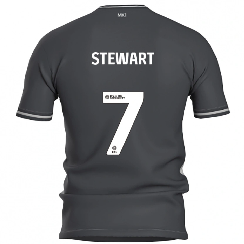 Danxen Women Caitlin Stewart #7 Gray Silver Away Jersey 2025/26 T-Shirt
