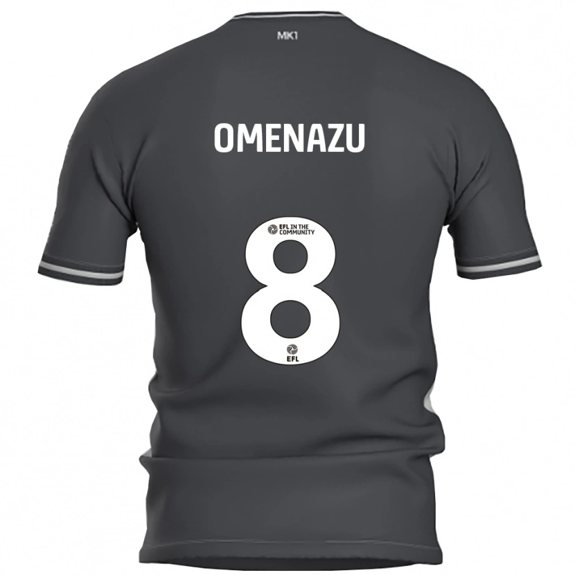 Danxen Women Favour Omenazu #8 Gray Silver Away Jersey 2025/26 T-Shirt