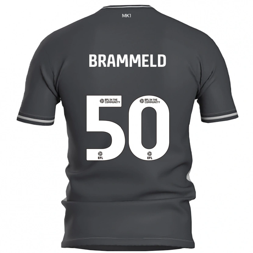 Danxen Women Michael Brammeld #50 Gray Silver Away Jersey 2025/26 T-Shirt