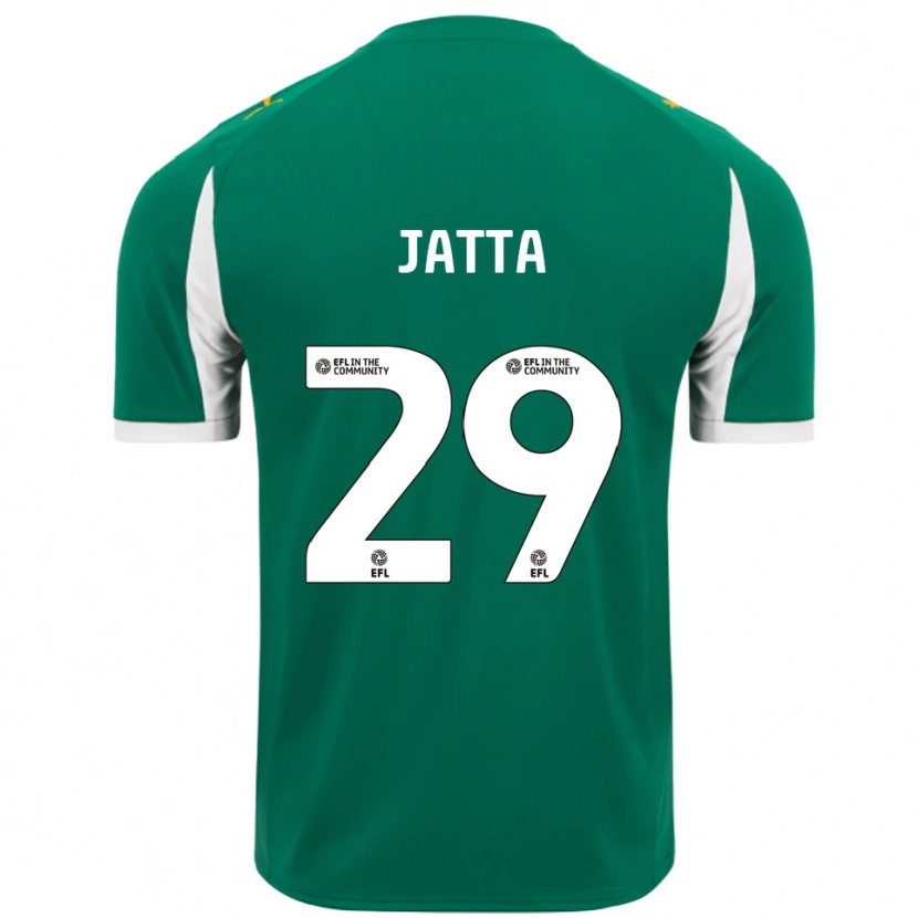 Danxen Women Alassana Jatta #29 Green White Away Jersey 2025/26 T-Shirt