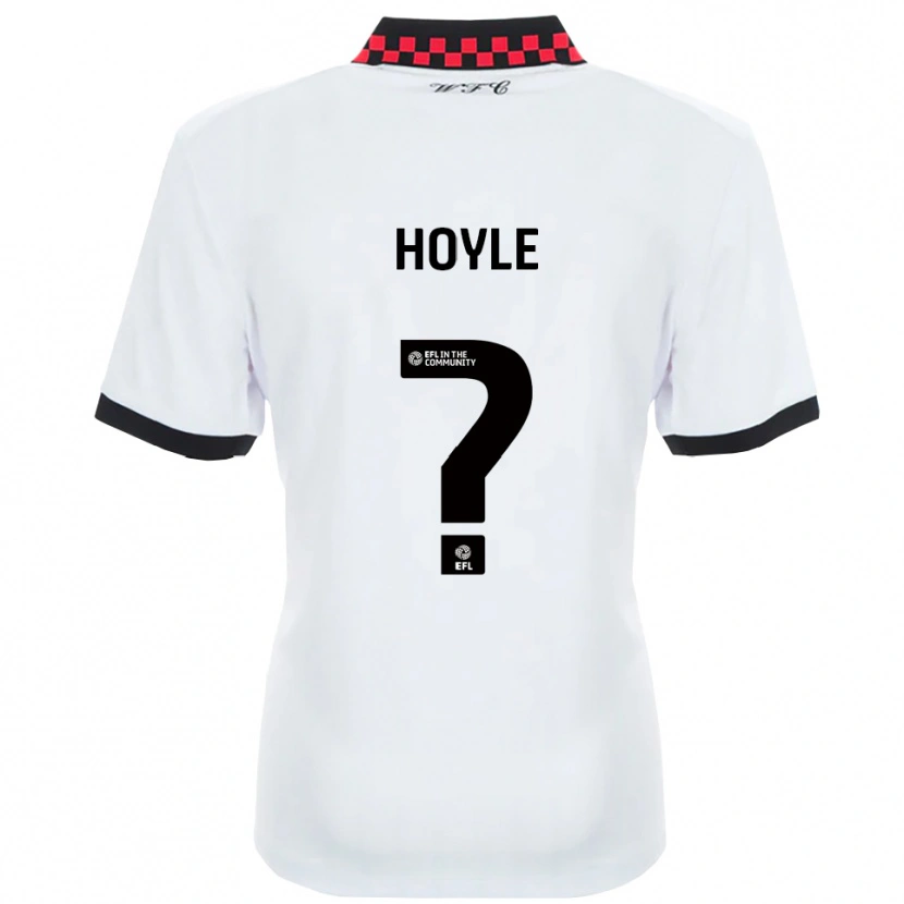 Danxen Women Lauren Hoyle #0 White Black Away Jersey 2025/26 T-Shirt