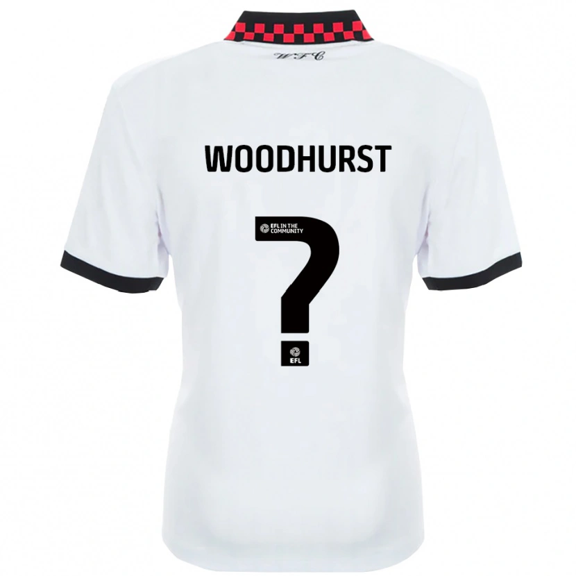Danxen Women Gurj Woodhurst #0 White Black Away Jersey 2025/26 T-Shirt