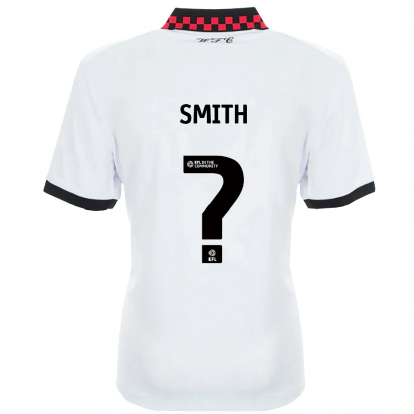 Danxen Women Phoebe Smith #0 White Black Away Jersey 2025/26 T-Shirt