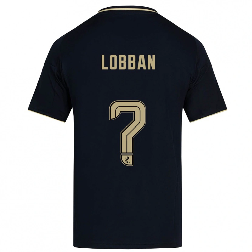 Danxen Women Dylan Lobban #0 Navy Gold Away Jersey 2025/26 T-Shirt