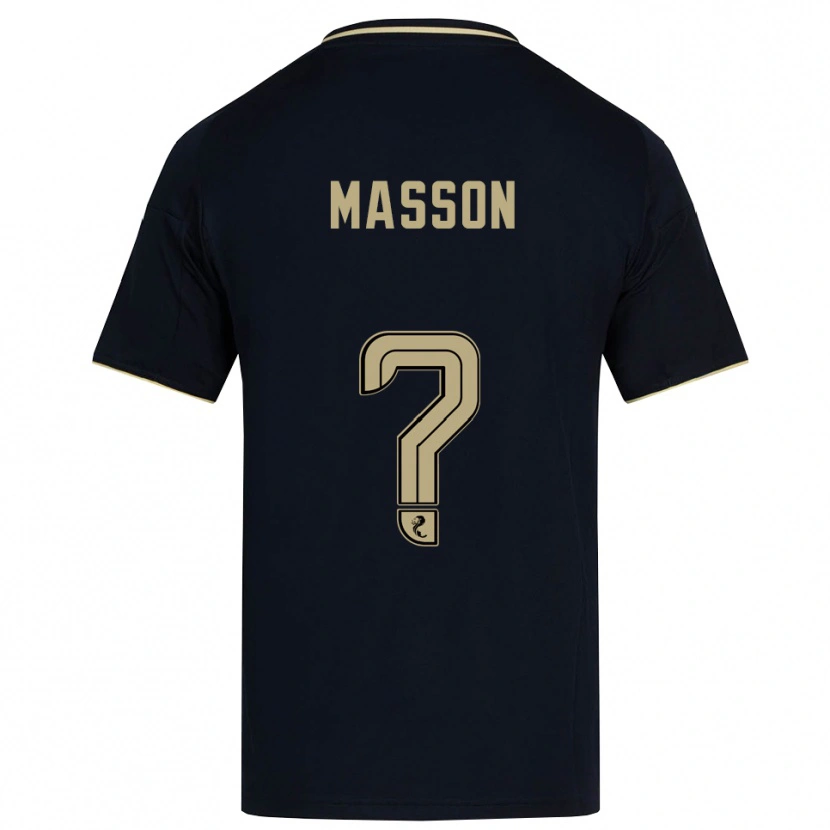 Danxen Women Cooper Masson #0 Navy Gold Away Jersey 2025/26 T-Shirt