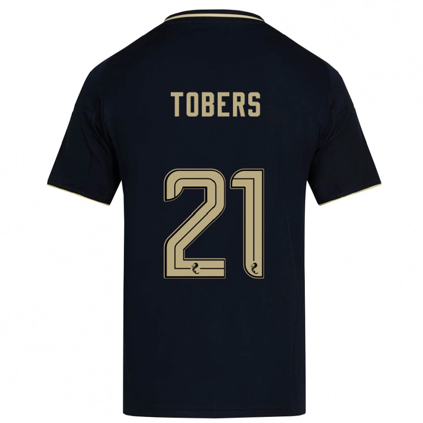 Danxen Women Kristers Tobers #21 Navy Gold Away Jersey 2025/26 T-Shirt