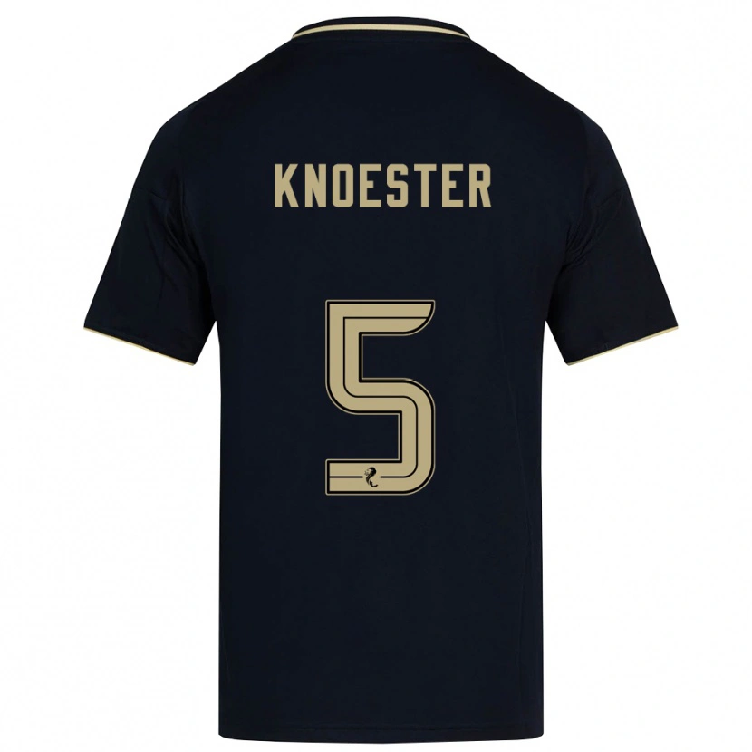 Danxen Women Mats Knoester #5 Navy Gold Away Jersey 2025/26 T-Shirt