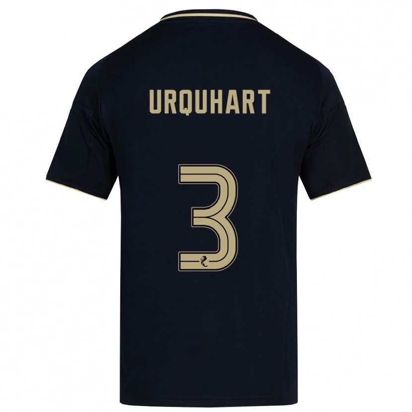 Danxen Women Millie Urquhart #3 Navy Gold Away Jersey 2025/26 T-Shirt