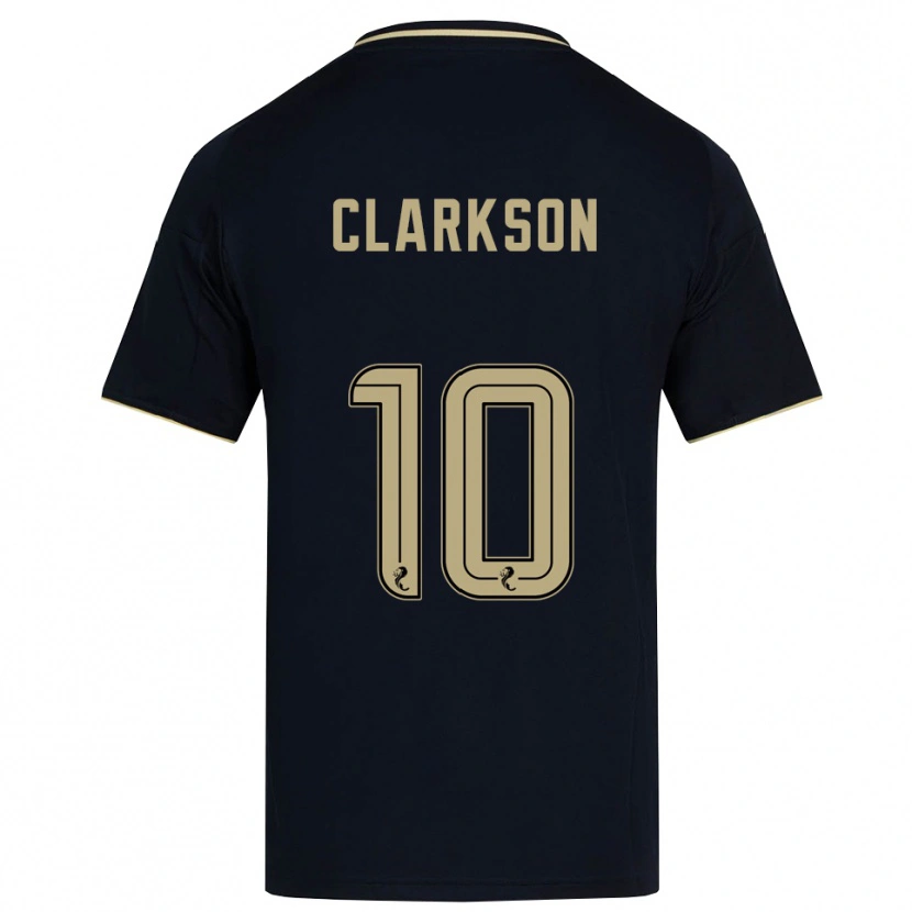 Danxen Women Leighton Clarkson #10 Navy Gold Away Jersey 2025/26 T-Shirt