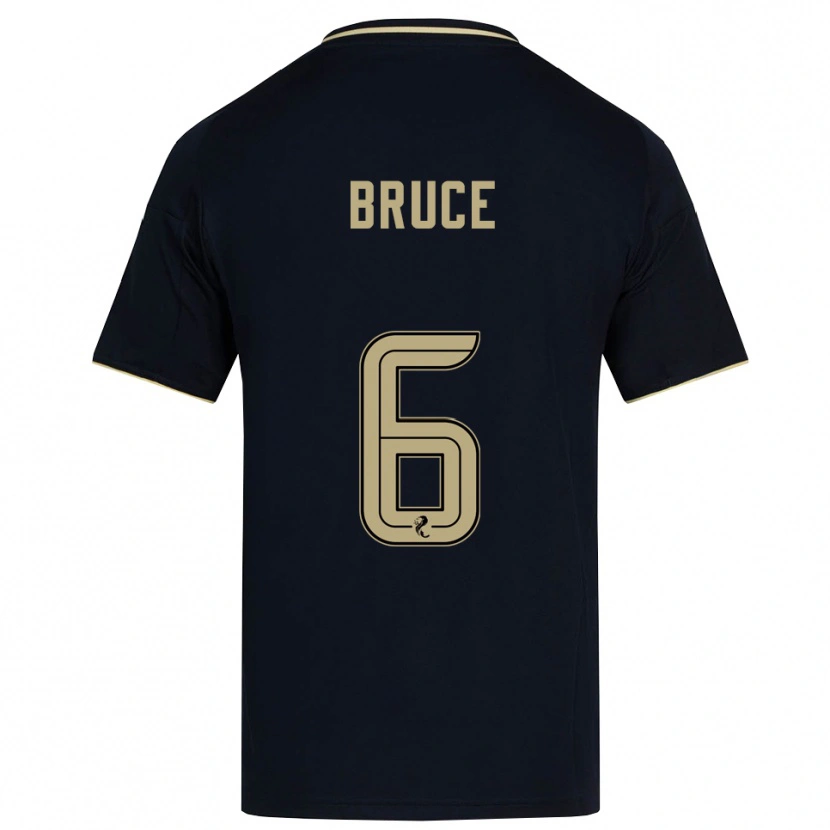 Danxen Women Natasha Bruce #6 Navy Gold Away Jersey 2025/26 T-Shirt